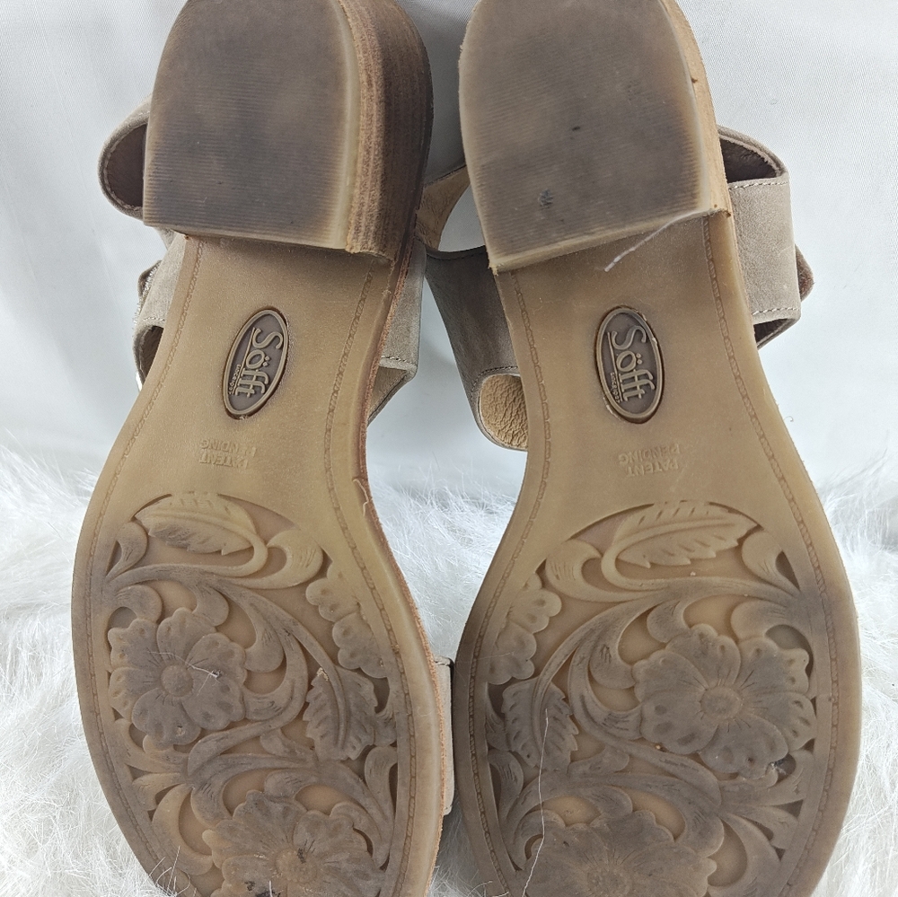 Sofft Sandals Natural Leather Lining Women size 8 - Picture 13 of 13